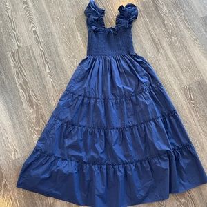 Hill House Ellie Nap Dress in Navy Blue Size XS